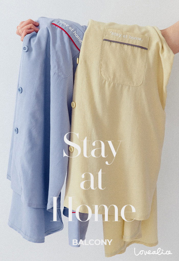 (여성) Stay At Home 텐셀레이온 페어긴팔자옷 2c
